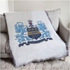 Alpha Xi Delta Full Color Crest Afghan Blanket Throw