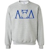 Alpha Xi Delta University Crewneck Sweatshirt(Light Grey)