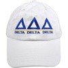 Delta Delta Delta World Famous Line Hat(White)