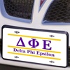Delta Phi Epsilon Lettered Lines License Cover