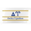 Delta Upsilon DU Lettered Lines License Covers