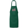 Delta Zeta Large Apron Forest Green