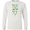 Greekgear Alpha Gamma Rho Logo Long Sleeve Tee(Light Grey)