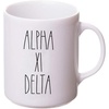 Greekgear Alpha Xi Delta MOD Coffee Mug
