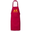 Greekgear Delta Chi Large Apron Red