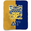 Greekgear Delta Upsilon DU Two Tone Sherpa Lap Blanket