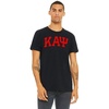 Kappa Alpha Psi Greek Lettered Arch T-Shirt(Black)