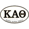 Kappa Alpha Theta Euro Style Sticker