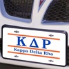 Kappa Delta Rho Lettered Lines License Cover