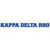 Kappa Delta Rho Long Window Sticker