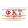 Phi Kappa Tau Lettered Lines License Covers