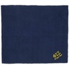 Phi Sigma Sigma Sherpa Blanket Navy Blue w/Light Gold Thread Color