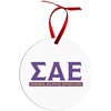 Sigma Alpha Epsilon Classic Circle Ornaments
