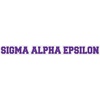 Sigma Alpha Epsilon SAE Long Window Sticker