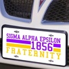 Sigma Alpha Epsilon SAE Year License Plate