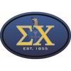 Sigma Chi Color Oval Decal