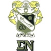Sigma Nu Crest Decal Multicolored