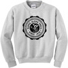 Women?s Kappa Alpha Theta Sorority Seal Crew Neck Sweatshirt (Grey)(Grey)
