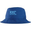 Women’s Kappa Kappa Gamma Sorority Greek Letter Bucket Hat in Royal Blue(Royal Blue)