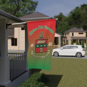 Alpha Chi Omega House Flag Banner