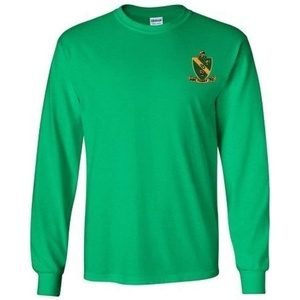 Alpha Gamma Rho Fraternity Crest Longsleeve Tee(Irish Green)