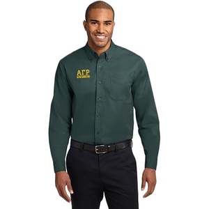 Alpha Gamma Rho Greek Letter Oxford(Dark Green)
