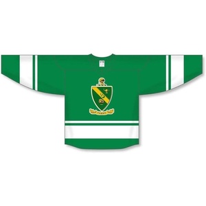 Alpha Gamma Rho League Hockey Jersey(Kelly Green/White)