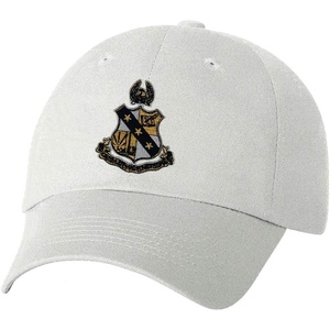 Alpha Sigma Phi Crest Hat(White)