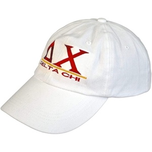 Delta Chi World Famous Line Hat(White)