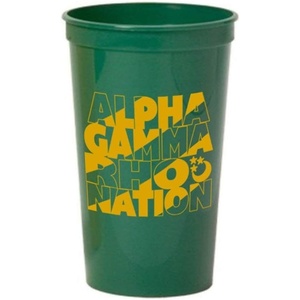 Greekgear Alpha Gamma Rho Nations Stadium Cup Set of 4