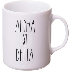 Greekgear Alpha Xi Delta MOD Coffee Mug