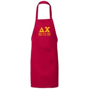 Greekgear Delta Chi Large Apron Red