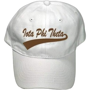 Greekgear Iota Phi Theta Tail Baseball Hat(Old Gold)