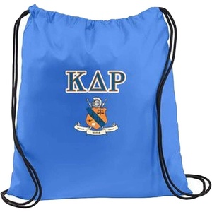 Greekgear Kappa Delta Rho Crest Shield Cinch Sack