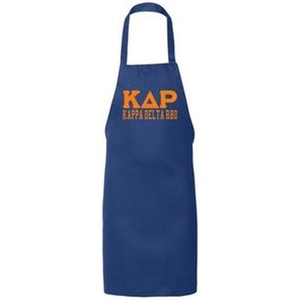 Greekgear Kappa Delta Rho Large Apron Royal Blue