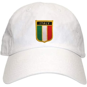 Italian Flag Patch Hat(White)