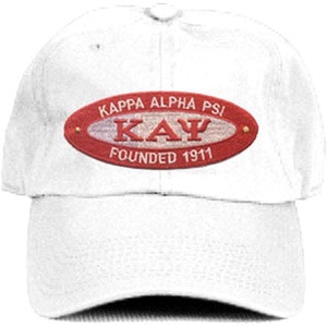 Kappa Alpha Psi Hat – Oval White