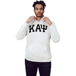 Kappa Alpha Psi Nickname Arch Hooded Sweatshirt(White)