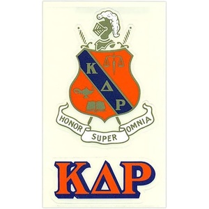Kappa Delta Rho Crest Decal