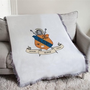 Kappa Delta Rho Full Color Crest Afghan Blanket Throw