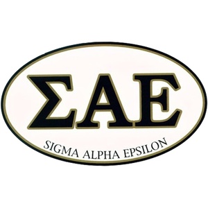 Sigma Alpha Epsilon SAE Euro Decal