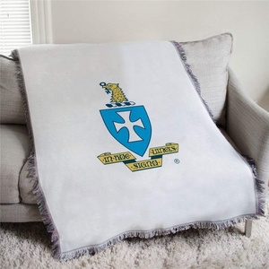 Sigma Chi Full Color Crest Afghan Blanket Throw