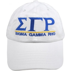Sigma Gamma Rho World Famous Line Hat(White)