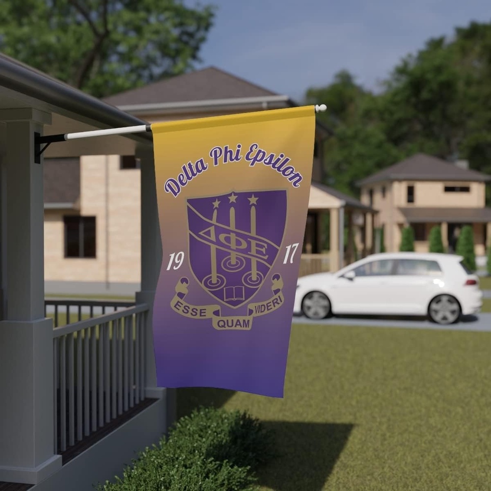 image:imageDelta Phi Epsilon House Flag Banner