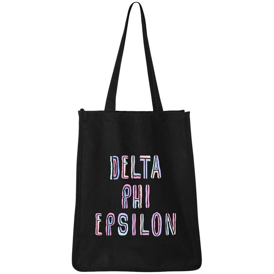 image:imageGreekgear Delta Phi Epsilon DPHIE Jumbo All In Tote Bag