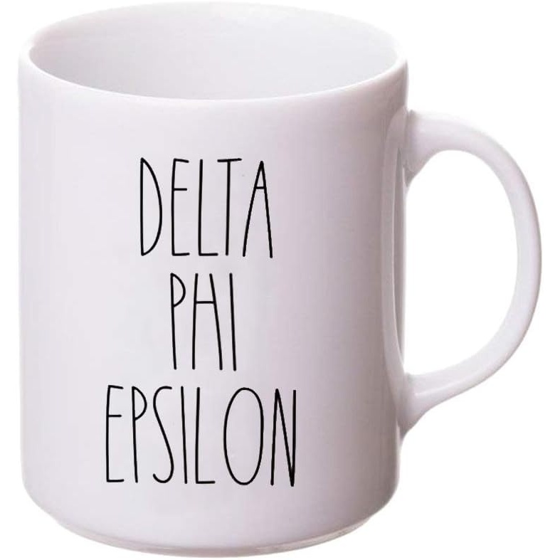 image:imageGreekgear Delta Phi Epsilon DPHIE MOD Coffee Mug