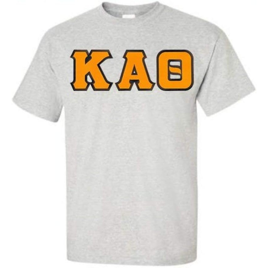 image:imageKappa Alpha Theta Lettered TeeLight Grey