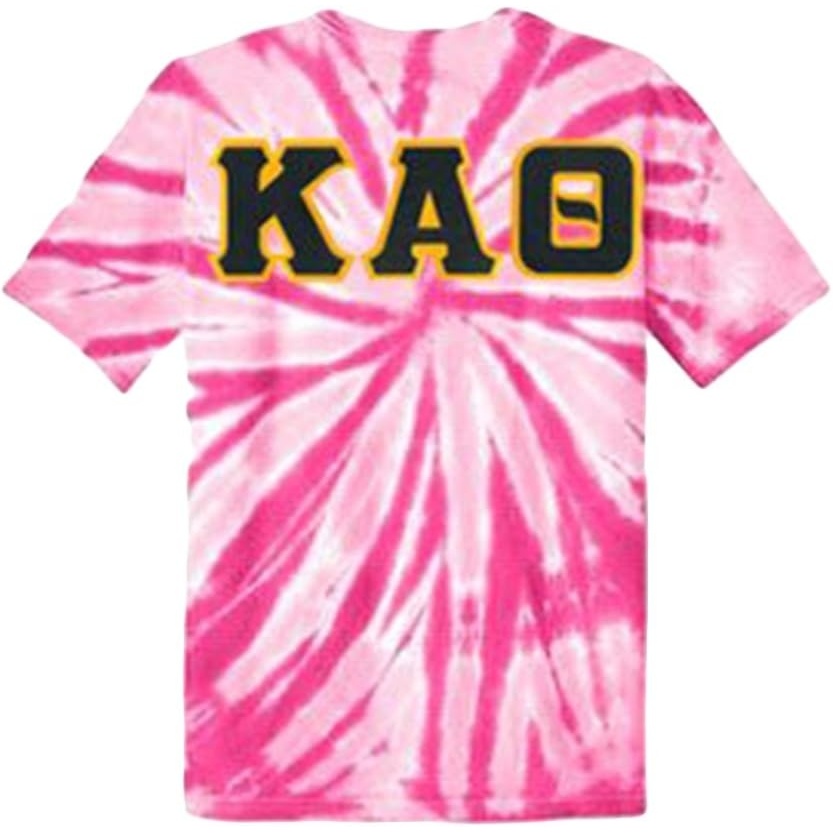 image:imageKappa Alpha Theta Lettered TieDye TShirtsPink