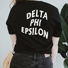 Delta Phi Epsilon DPHIE Social Tee(Black)