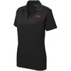Greekgear Alpha Omicron Pi AOII Emblem Polo(Black)